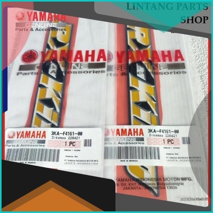 STICKER LOGO EMBLEM TANGKI 3KA-F4161-00 RX KING RXKING 2000 2001 2002