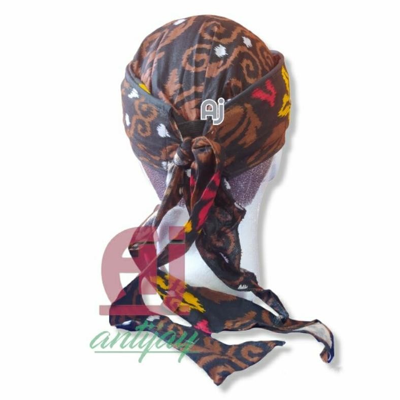 BLANGKON IKAT KEPALA SUNDA PRAKTIS MOTIF BATIK UKURAN PRIA DEWASA TOPI KHAS TRADISIONAL ADAT RO18