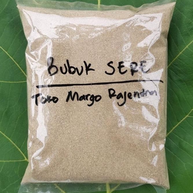 

BUBUK SERBUK POWDER SERAI ISI 1 KG SERE SEREH / LEMONGRASS RAJANG IRIS KERING RO54
