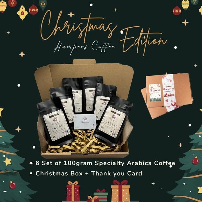 

Kopi Gift Box Hampers 6 Varian Nusantara Indonesia Arabica