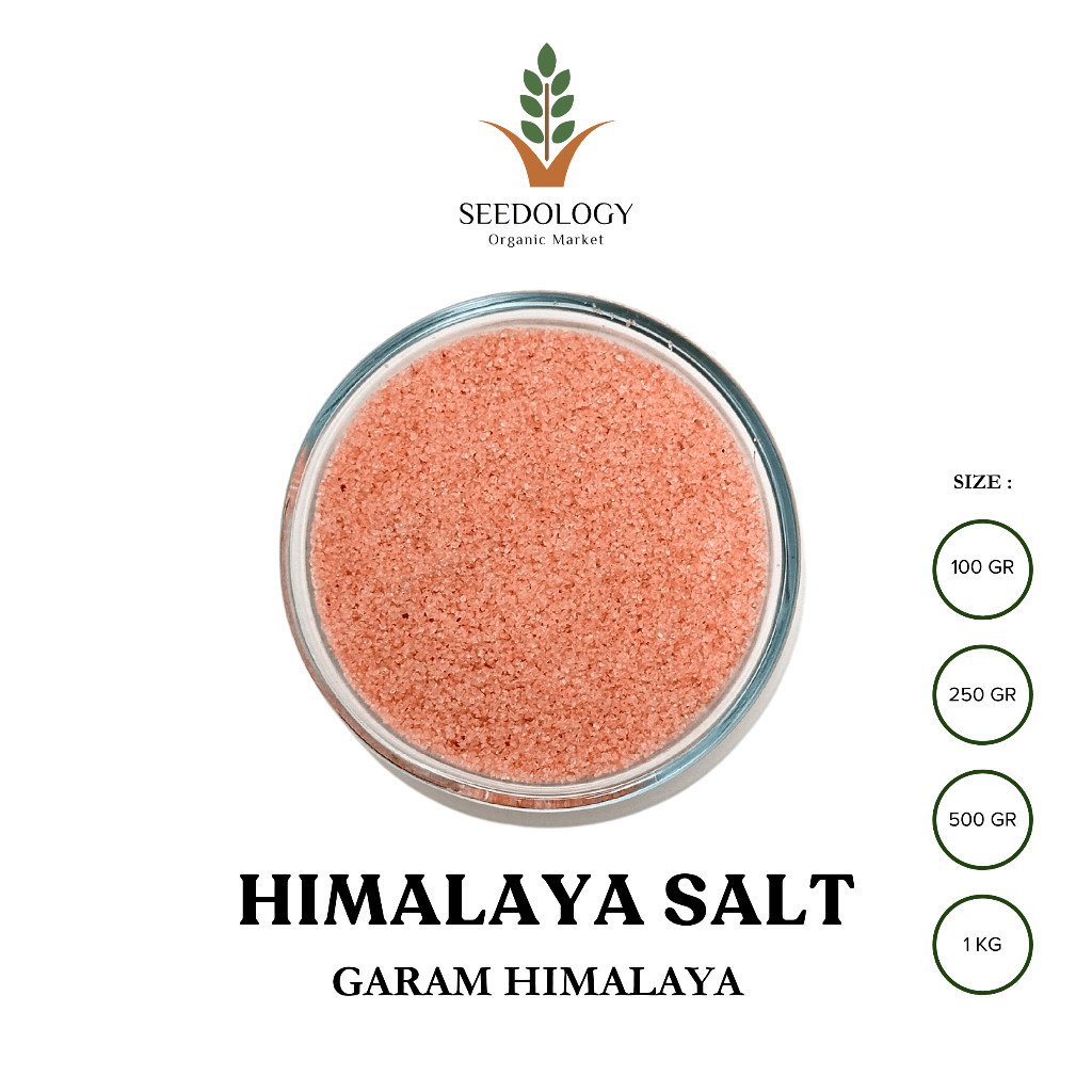 

Garam Himalaya - Himalayan Salt 500gr Premium / Sehat