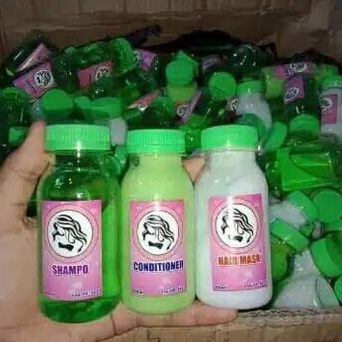 Sampo Pelurus Rambut Permanen Shampo 3In1