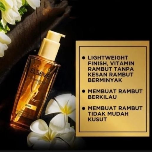 LOreal Paris Elseve Extraordinary Oil Gold - Vitamin Rambut 100 ml BS88