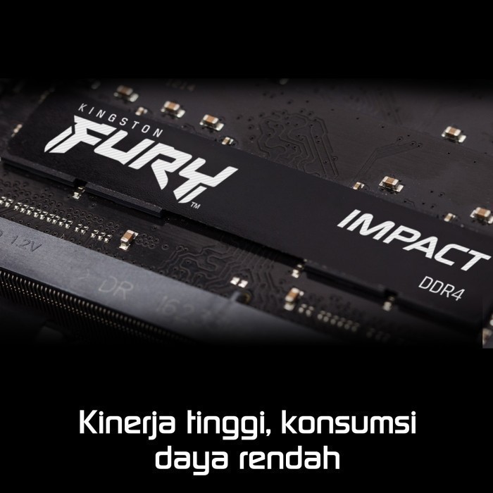 Ram Laptop Kingston Fury Impact Seri Andal 16Gb Ddr4 3200Mhz Cl20