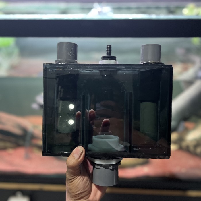 Box Overflow Aquarium Untuk Sump Filter Anti Banjir Saat Lampu Mati