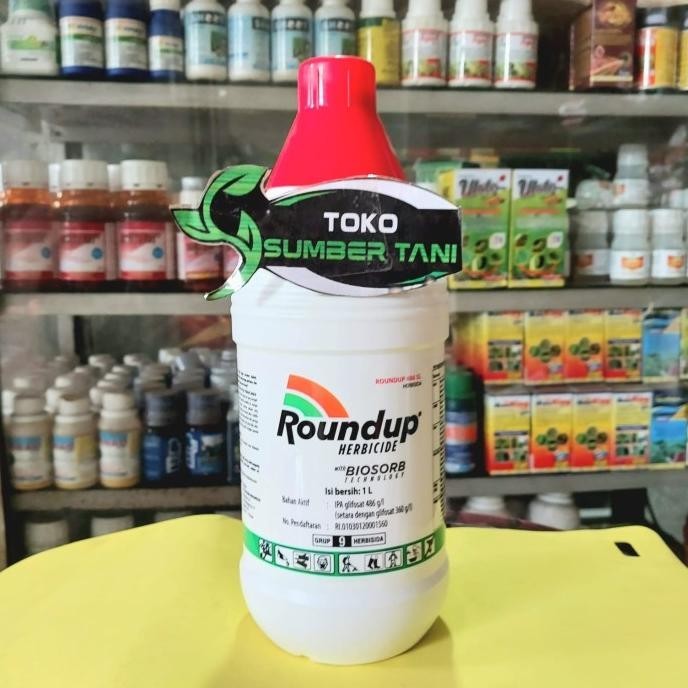 Roundup 1 Liter - Pupuk Cair - Pembasmi Rumput Liar , Gulma