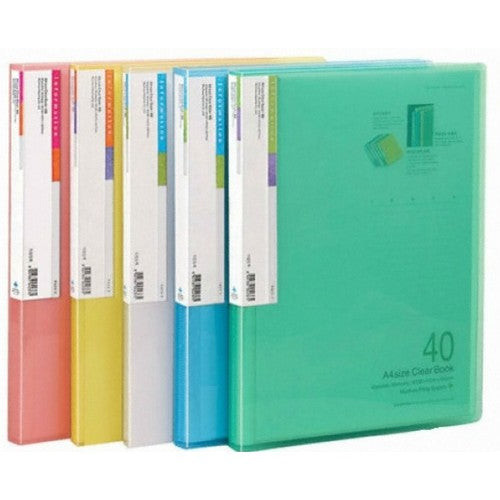 

MUNHWA Industrial Clear File F423-7 - A4/40P