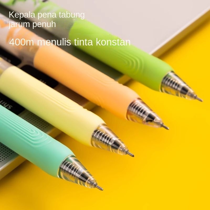 

Jarum Suntik Pena Gel Siswa Senyap Pena Dapat Dihapus Kartun Hitam