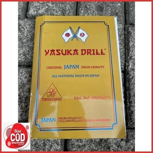 Flash Sale Japan Drill Yasuka / Kain Seragam Sekolah,Werpak Pdh/Pdl-Japan Drill Hight Quality Ecer D