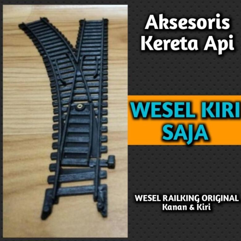 Promo Rel Wesel Belok Atau Bercabang || Wesel Original Railking - Kereta Api Indonesia Zn534