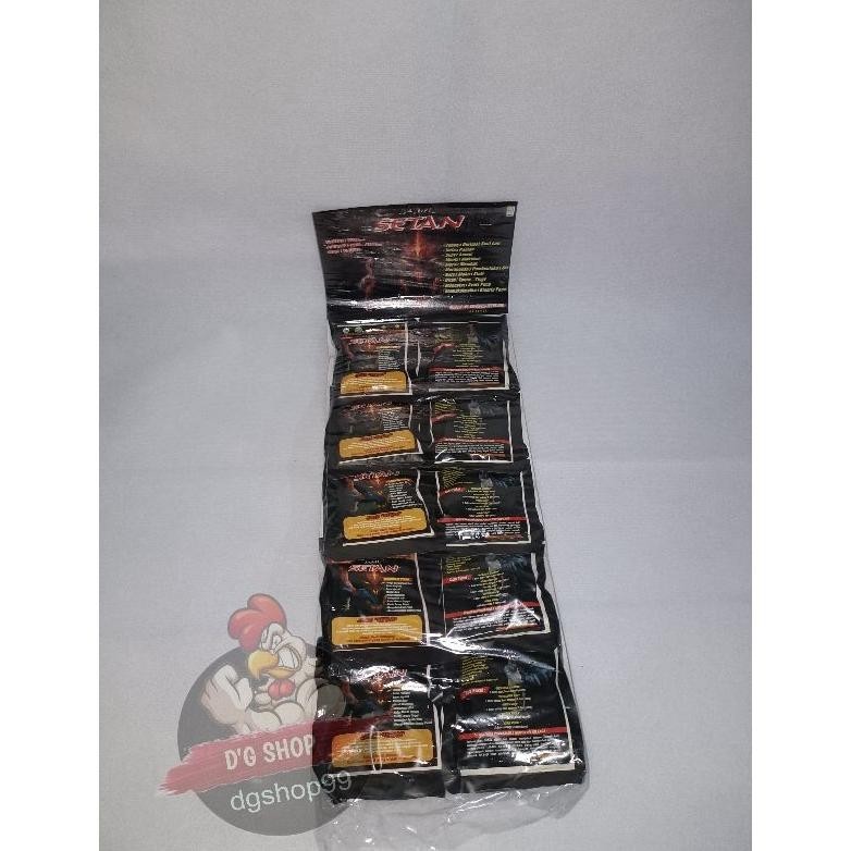 6.6 Jamu Setan 1 Renteng Obat Ayam Jago Aduan Extra Power