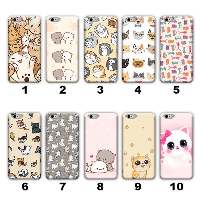 Casing Custom Soft Glass Case Xiaomi Redmi Note 5 Kucing