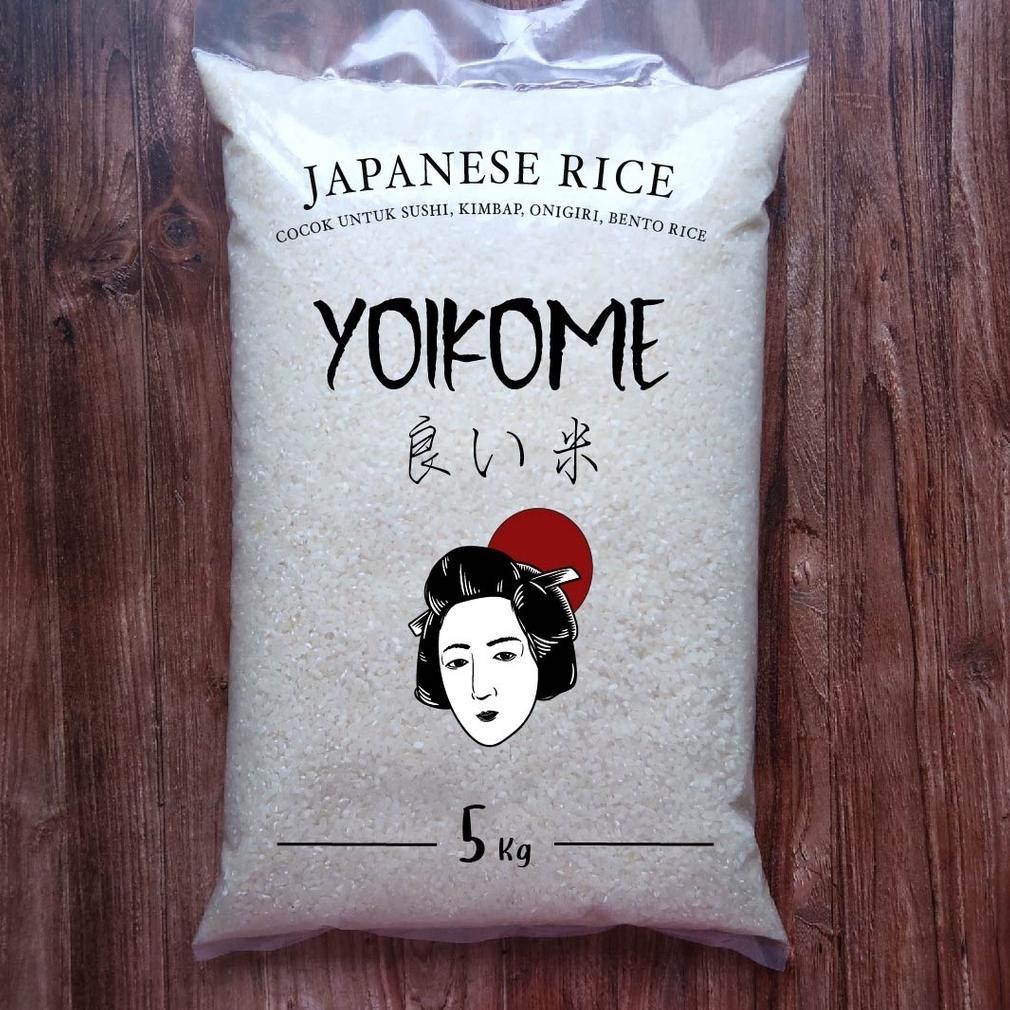 

Beras Jepang Japonica YOIKOME - Premium Grade - Import - Kemasan 5kg BS81