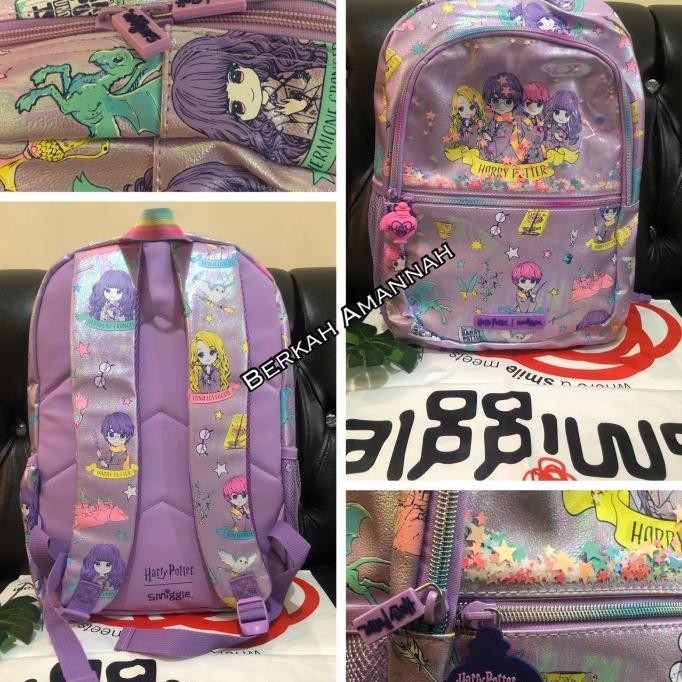 Harry Potter Classic Backpack/Tas Smiggle Harry Potter Ori - Purple