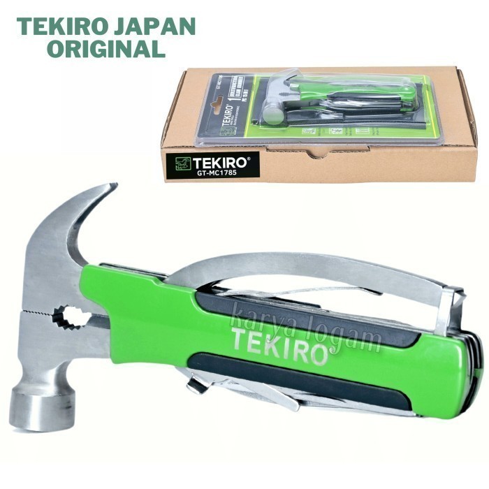 Terbaru Palu Kambing Multifungsi 15 In 1 Tekiro / Palu Camping Mini Terlaris Promo Terlaris