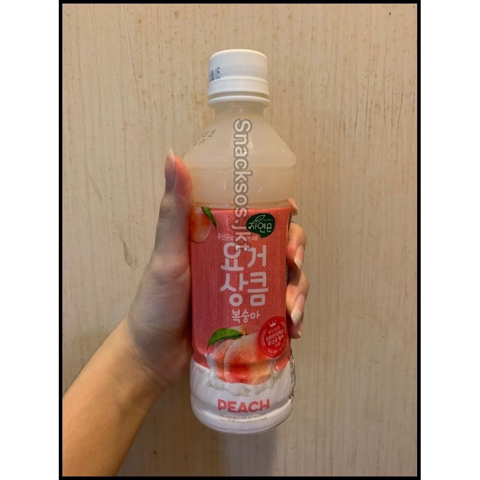 

Woongjin Zaiyeonun Yogurt Peach Persik / Yogurt Apple Apel Korea