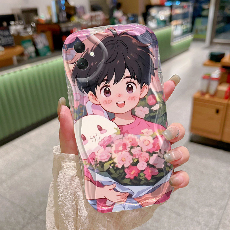 Casing Hp Untuk Samsung Galaxy A05 A05sCase HP Case Casing ponsel bunga pendirinya Softcase HP terbu