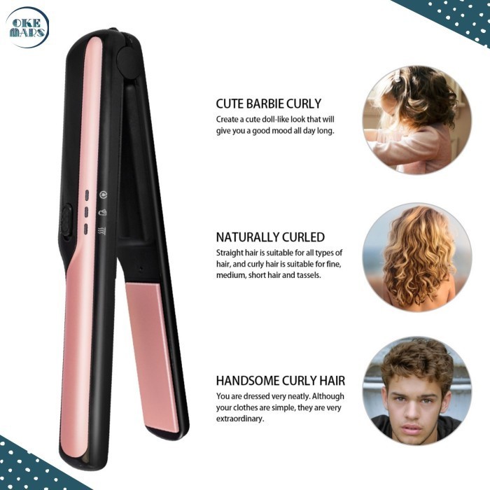 Ready Sto Catokan Rambut Tanpa Kabel Catokan Wireless Portable