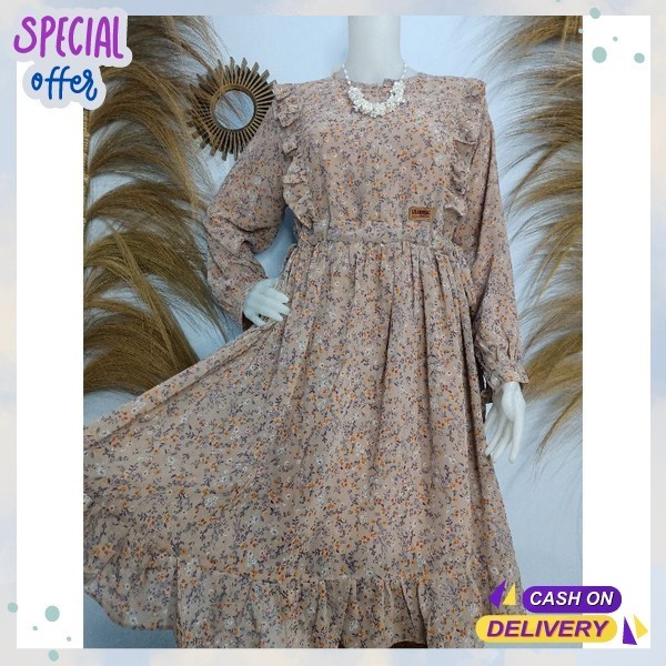 Dress Remaja Muslimah Tunik Wanita Tunij Panjang Kemeja Keren Dan Modis Terlaris Tunik Cewek Terbaru