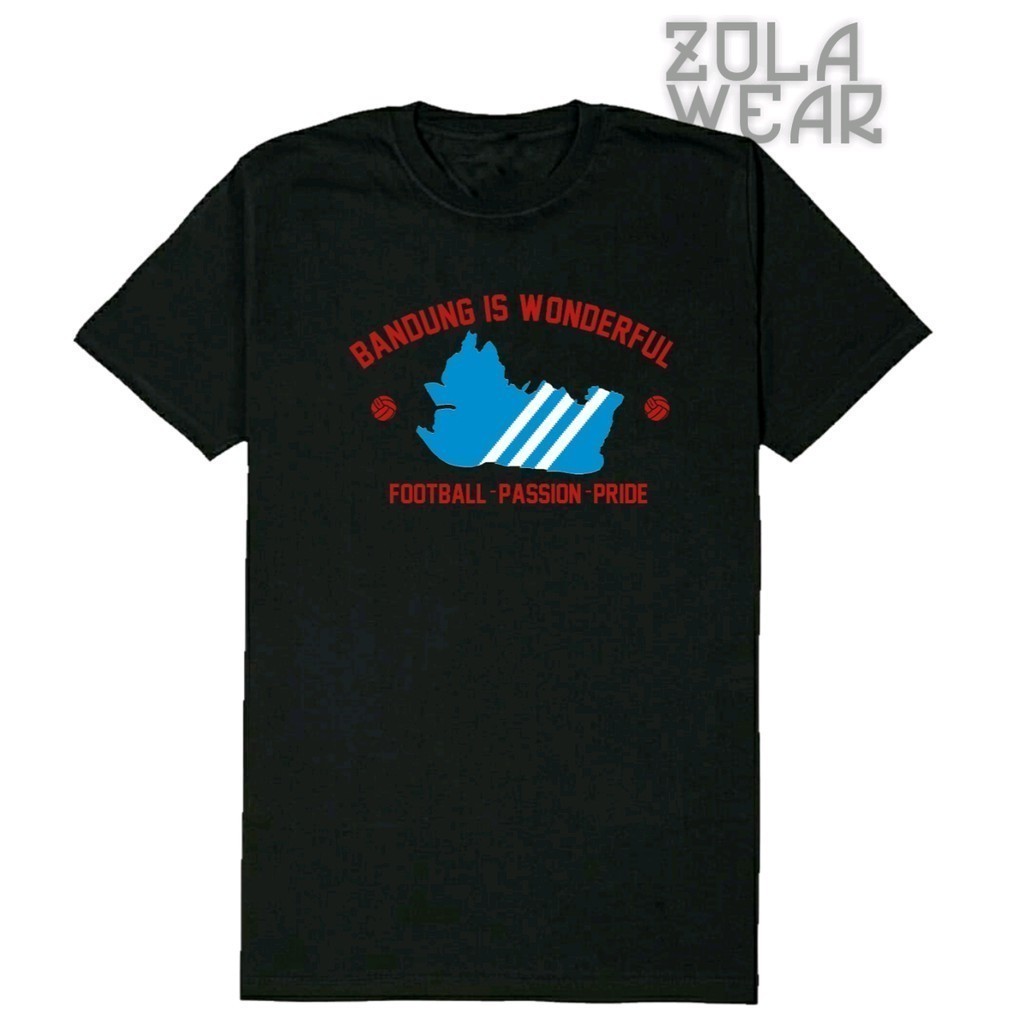 Kaos T Shirt Pria Bandung Is Wonderful Football Passion Pride Acab Bobotoh Viking Persib