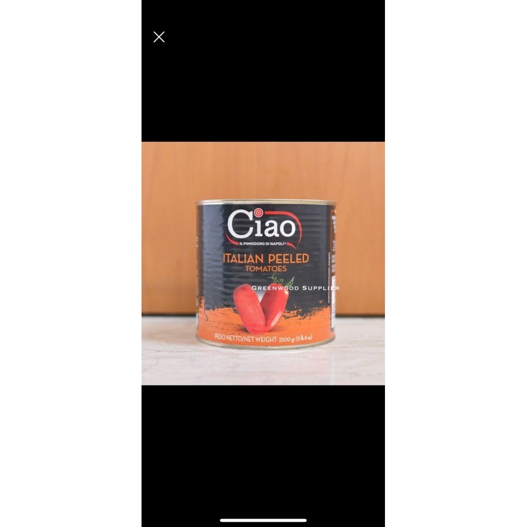 

Brom Ciao Italian Chopped Tomato / Whole Peeled Tomato - 2550G (Premium)
