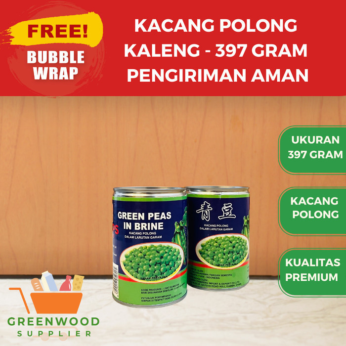 

Brom Ikps Kacang Polong Kaleng - 397 Gram