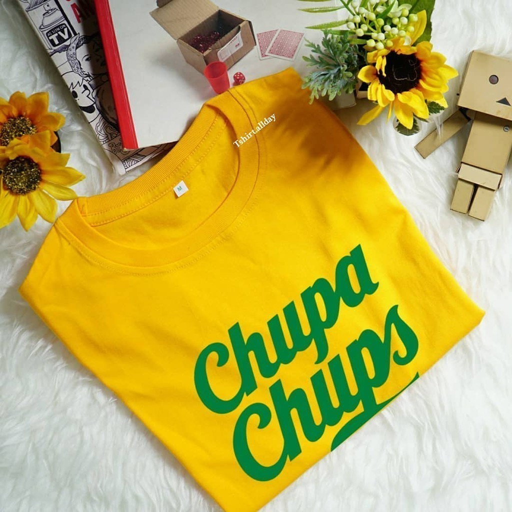 Kaos T Shirt Pria Chupa Chup