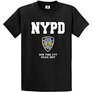 Kaos T Shirt Pria Nypd New York Police Departemen