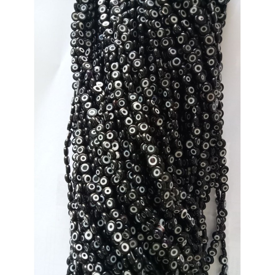 

~~~~~] BAHAN PERHIASAN/MANIK MOTE EVIL EYE 6MM, 8MM