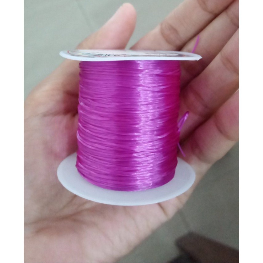 

paling diminati] Tali Elastis Gepeng Mix Colour +-11meter