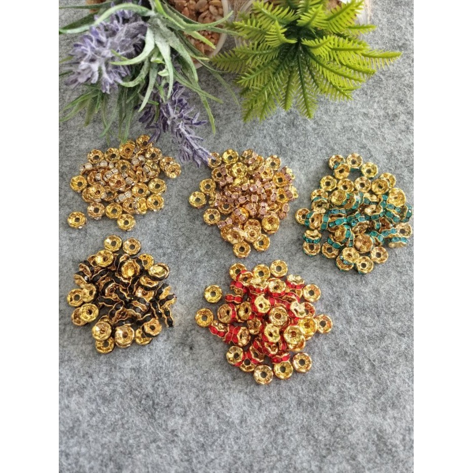 

------] SPACER RONDEL PEMBATAS PERHIASAN 8MM