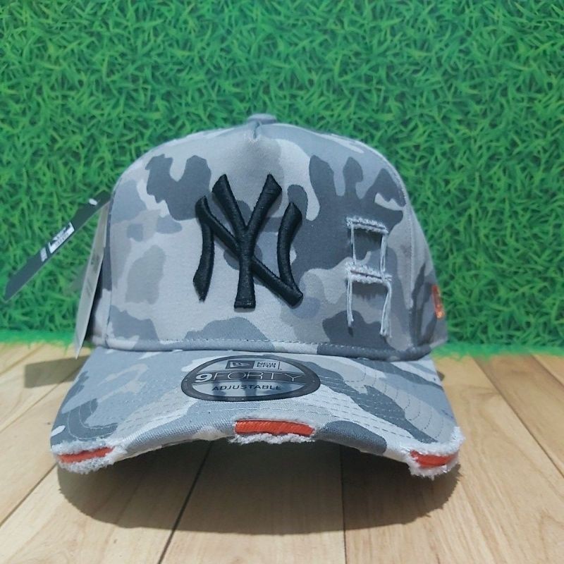 Sobek Army Putih / Topi Baseball / Topi Bordir Premium