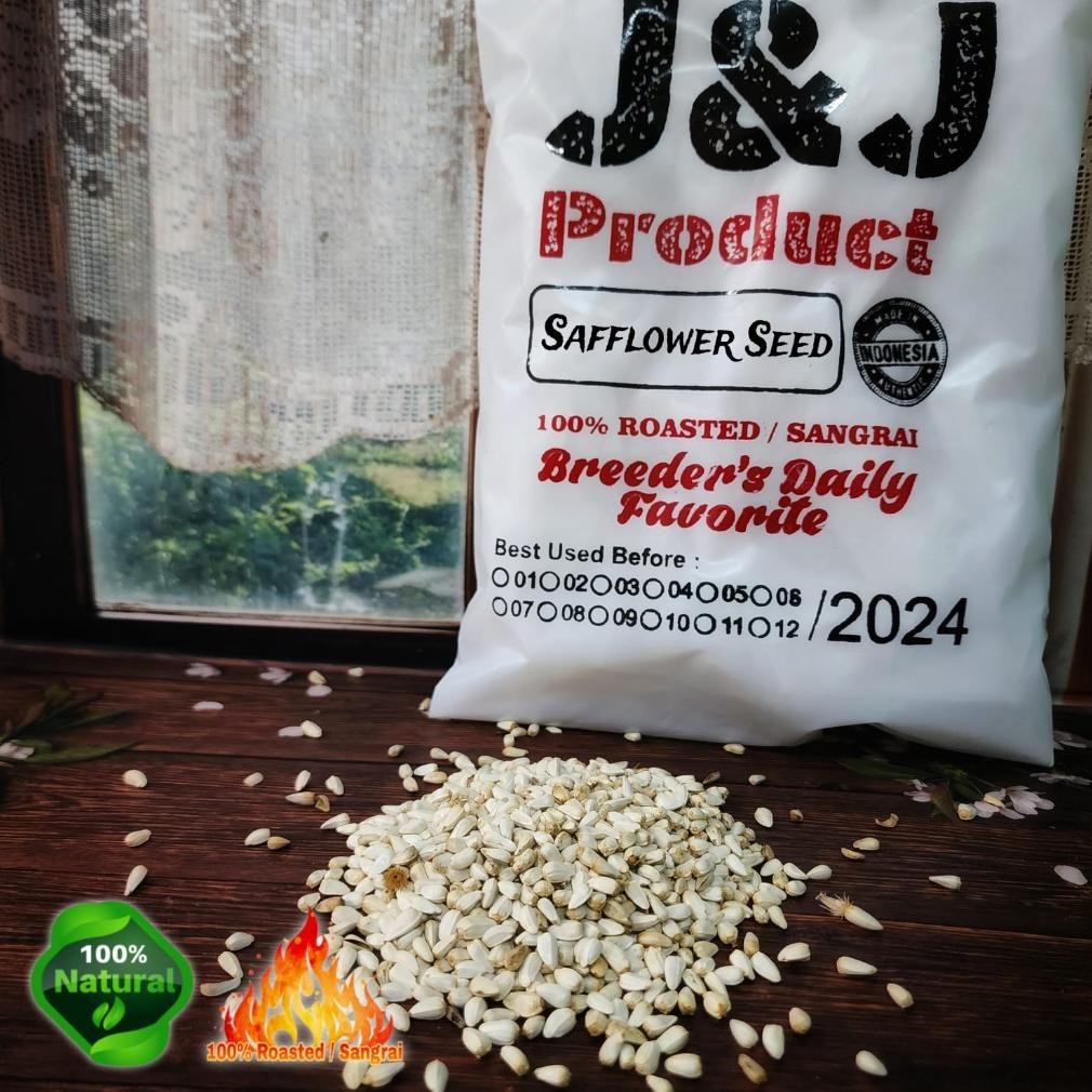 

BN Safflower seed 1kg J&J TERLARIS