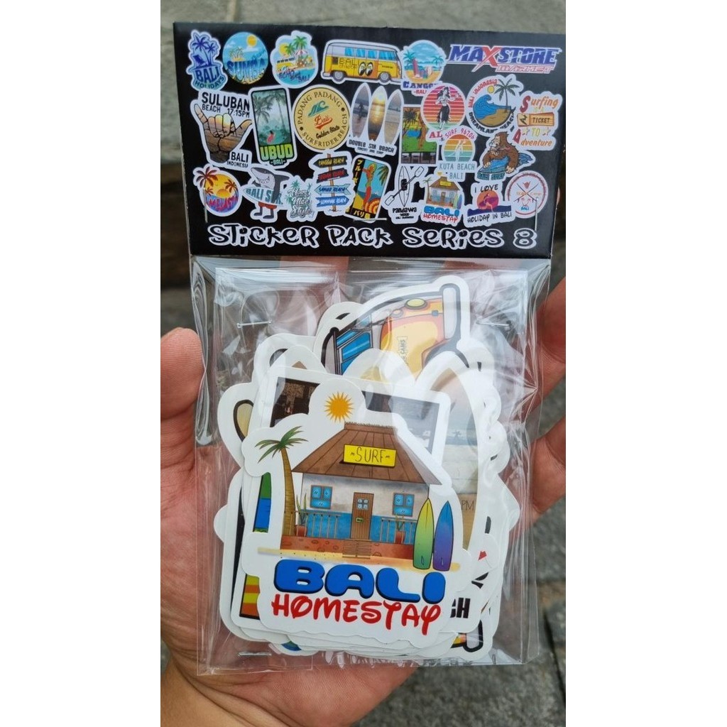 stiker koper / luggage cover / luggage stiker / bali stiker / travel
