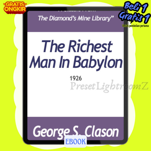 

IND1499 The Richest Man in Babylon - Bahasa Indonesia-Revisi