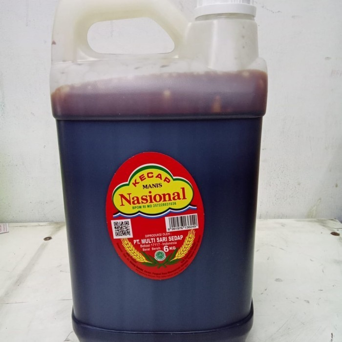 

Kecap Manis Nasional Jerigen 6 Kg