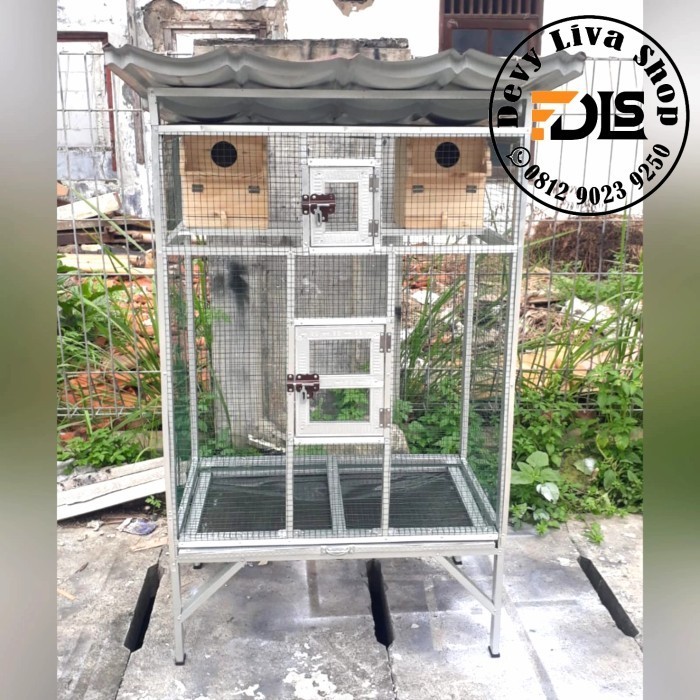 Kandang Burung Koloni Lovebird+Glodok