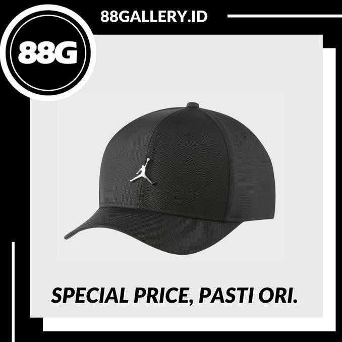 Air Jordan Classic 99 Black Cap Metallic / Topi Jordan 100% Original