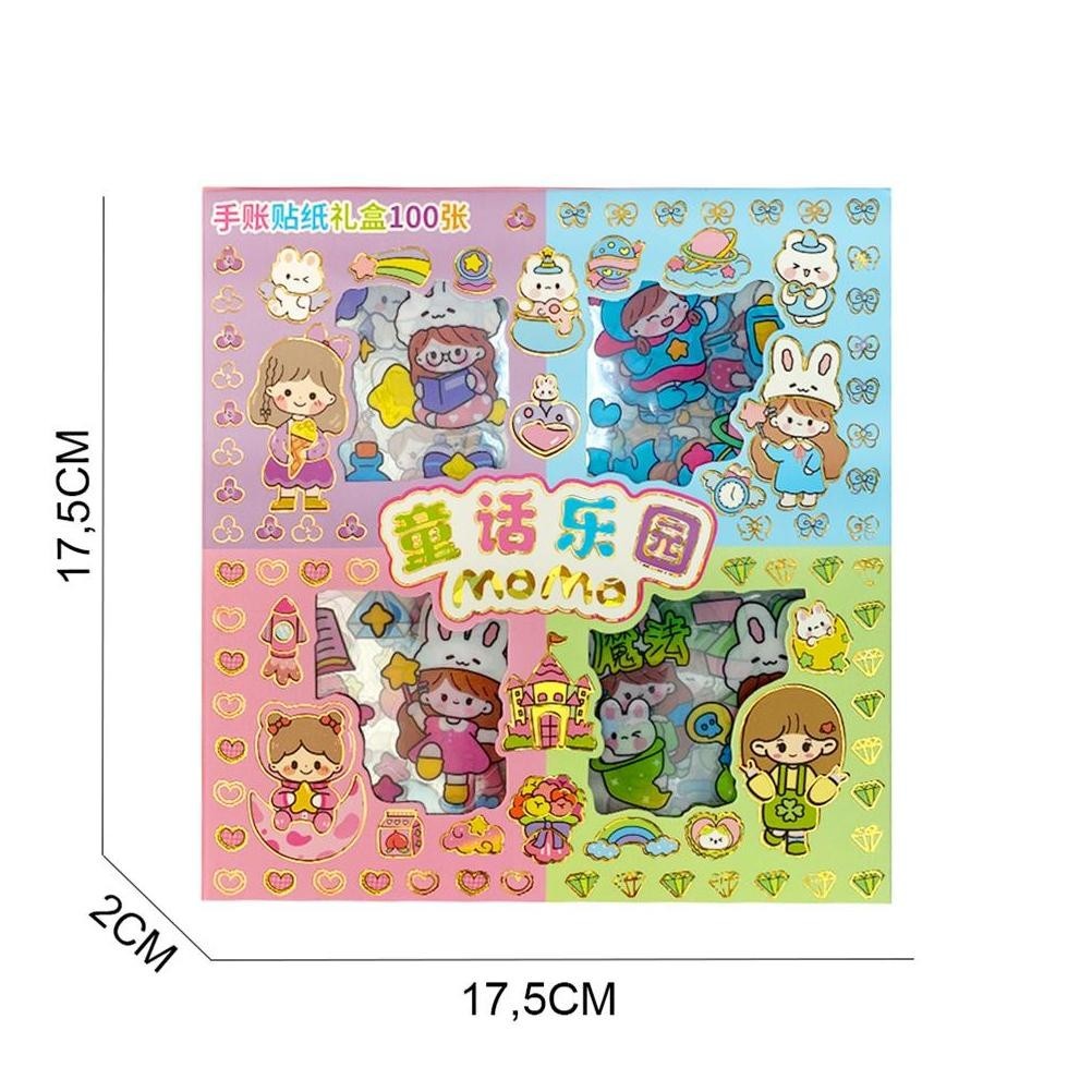 

[ PROMO SPESIAL ] 100 LEMBAR STICKER MOMO 4 WARNA/ STIKER JURNAL/ STICKER BUKU JURNAL LUCU ANTI AIR BISA COD