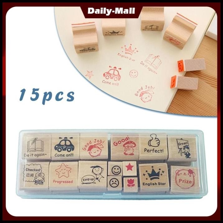 

TERMURAH 15 PCS STEMPEL ANAK STEMPEL REWARD BAHASA INGGRIS STEMPEL GURU !!!!