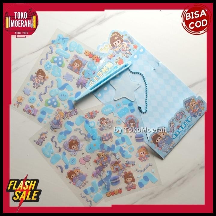 

TERMURAH STIKER SZ-71 WASHI TAPE LUCU UNIK STICKER SZ 71 PENJEPIT STIKER COD !!!!!!!