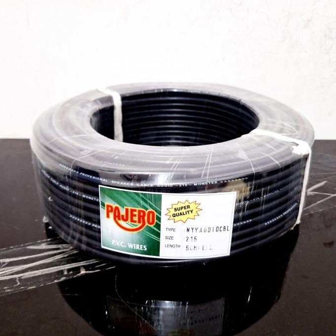 Kabel hyo 2x1.5 50 meter PAJERO Kabel listrik serabut 2x1.5  PAJERO