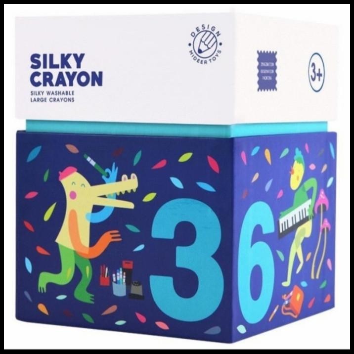 

DISKON MIDEER SILKY CRAYON 36 PCS !!!!