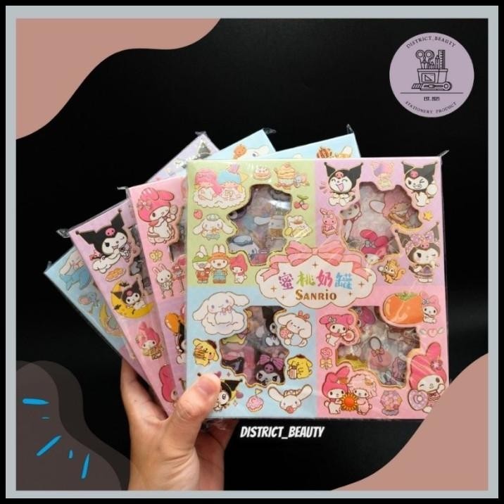

GRATIS ONGKIR STIKER 100 LEMBAR SANRIO MIX BAHAN PVC TERMURAH PREMIUM NEW !!!