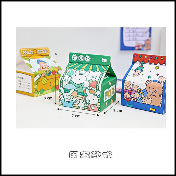 

HOT DEAL NOTEPAD KERTAS MEMO PORTABLE UNIK BUNNY BEAR !