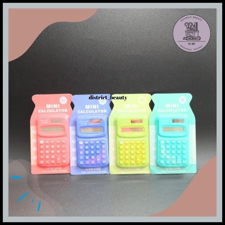 

GRATIS ONGKIR KALKULATOR KARUIDA MINI K-888 CALCULATOR KECIL PASTEL !!!!!!!