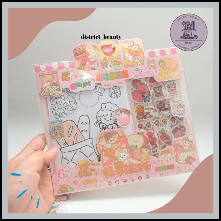

BEST DEAL SET STIKER DAN GAMBAR MEWARNAI WX - DTT STICKER SANRIO MASU BUKU GAMBA !!!!!!!