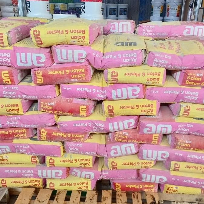 Semen Mortar Am 86 Premium Skimcoat/Acian Premium 40Kg Kualitas Premium