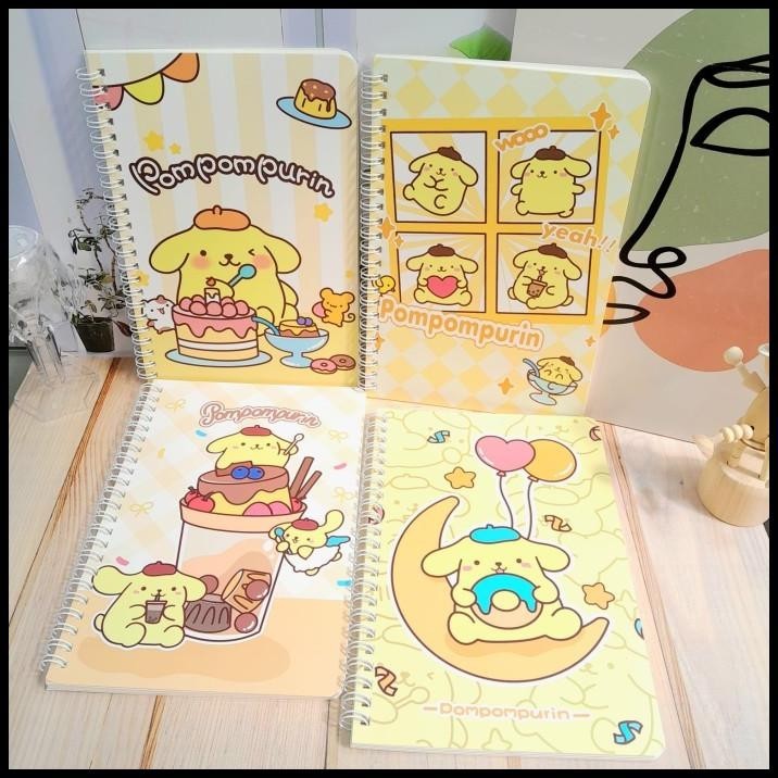 

TERBARU BUKU TULIS SANRIO SPIRAL UKURAN A5 KERTAS BERGAMBAR LUCU BEST QUALITY