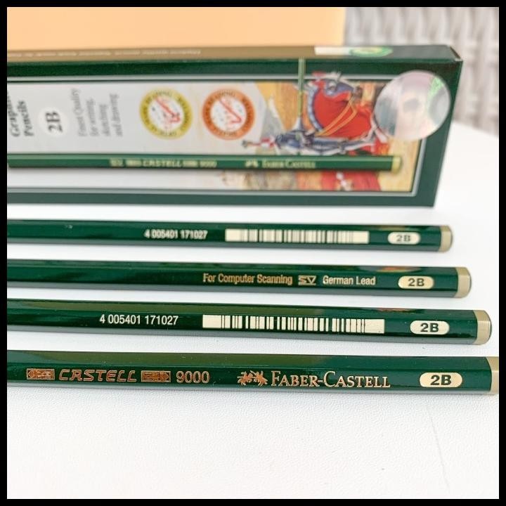

BEST DEAL PENSIL 2B FABER CASTELL GRAPHITE ORIGINAL UNTUK MENULIS HARGA TERMURAH !!
